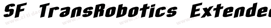 SF TransRobotics Extended字体转换